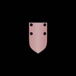 Lamellar Scale for Armor for 3D Print