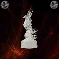 Majestic Phoenix Rising with Wings – SoliDRawinGs SG961
