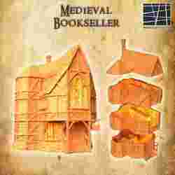 Medieval Bookseller 28 MM Tabletop Terrain
