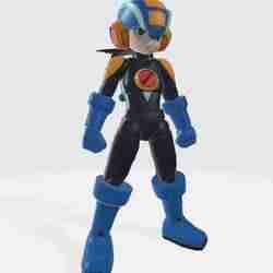 Mega Man Battle  Network Pose 1