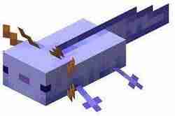 Minecraft Blue Axolotl