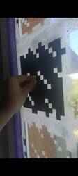 Minecraft Glass Block  3D Print Template