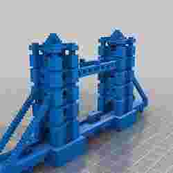 Minecraft Tower Bridge with Vehicles