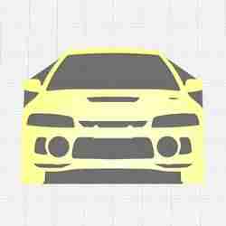 Mitsubishi Lancer EVO IV key holder