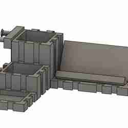 Modular Desk Organizer - 5 Modules: Phone Holder, Pencil Holder, Key Holder, Post-it and Pouch Holder (3D Print)