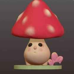 Mushroom character