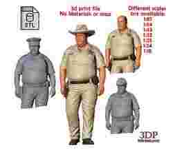 N2 Overweight Police Officer