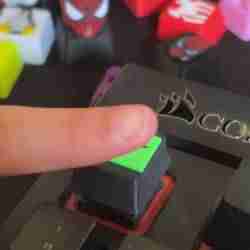 NVIDIA Logo Keycap – Tech/Gaming Style – STL File for Mechanical Keyboards (FDM Ready)