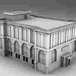 Old Chicago Architecture - Library
