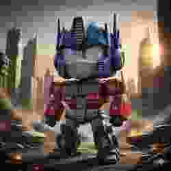Optimus prime chibi
