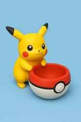 Pikachu Planter PokE Ball