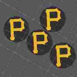 Pittsburgh Pirates tire valve stem cap