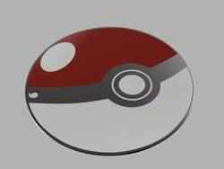Pokeball Cutting Board