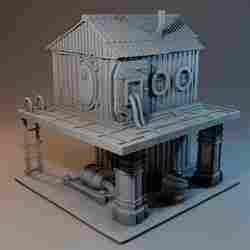 Post Apocalypse  tabletop - architecture - building 3