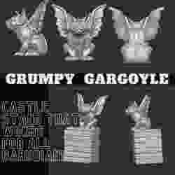 Printer Guardians: GARGOYLE, STEW(Ax Dragon) , Engineer Rabbit, and Wrench Tiger