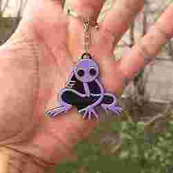 RAINBOW FRIENDS VIOLET KEYCHAIN KEY RINGS