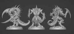 Razorclaw Stalker  Alien Scythe Predator Print Ready STL