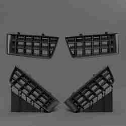 Renault Megane II / 2 Sport – Custom Front Bumper Grill Mesh Insert (STL)