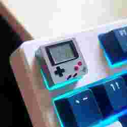 Retro console cherry keycap