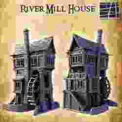 River Mill House 28 mm Tabletop Terrain
