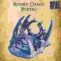 Ruined Chaos Portal 28 mm Tabletop Terrain