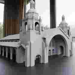 San Diego Santa train station at N Scale