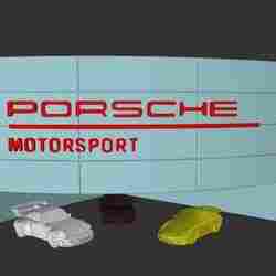 Simple Porsche Showroom building