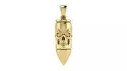 Skull Bullet Pendant