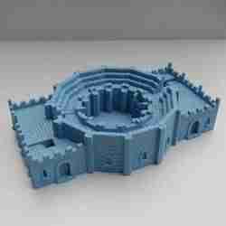 Small Arena 28 MM Tabletop Terrain