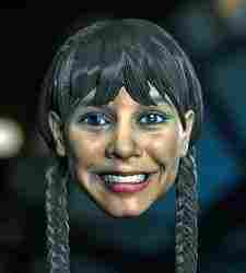 Smile Jenna Ortega Wednesday Addams Headsculpt