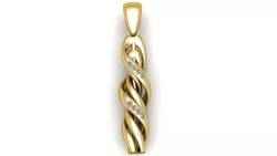 Spiral Pendant 3D Printing  Model