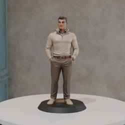 stylized male old money character
