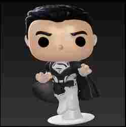 Superman preparandose para atacar funko pop