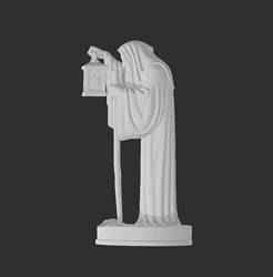 Tarot Rider The Hermit Figure
