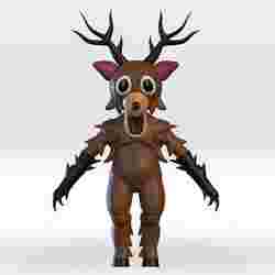 The Deer Entity 99 Nights in the forest STL file 3D Model