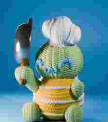 The turtle chef (keychain)