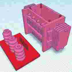 Transformer . Box or socket