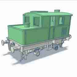 TT:120 Gauge Y1/Y3 Sentinel Locomotive - Motorised