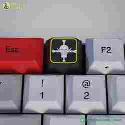 White Beard Pirate Logo Keycap – For 3D Print (XDA/DSA Compatible)
