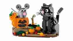 Wikibricks3D - 40570 Halloween Cat and Mouse