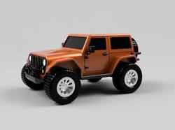 2 kapılı JEEP Wrangler - tamamen yazdırılabilir