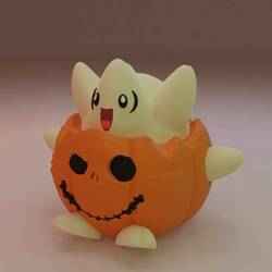 Cadılar Bayramı Balkabağı Togepi Pokemon