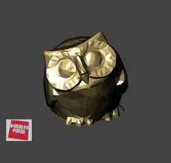 Düşük Poli 3D Model - baykuş 低面數-貓頭鷹