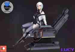 Lucy - STL Cyberpunk Edgerunners Anime Model Figürü