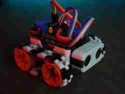DIY Mini 3D Baskılı Bluetooth Kontrollü Robot