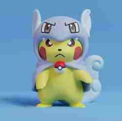 wartortle pikachu