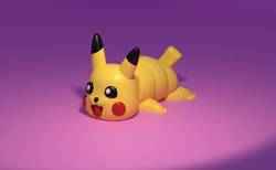 eklemli Pokemon Pikachu Flexi