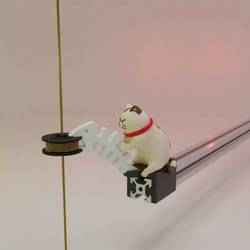 Creality Ender 3 Filament Kılavuzu Kedi Tasarımı