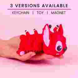 Cute Articulated Flexi Leroy (Lilo & Stitch Movie)