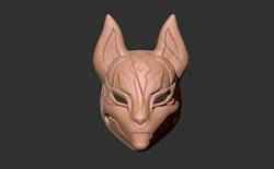 Fortnite Kitsune Drift Maskesi 3D baskı modeli